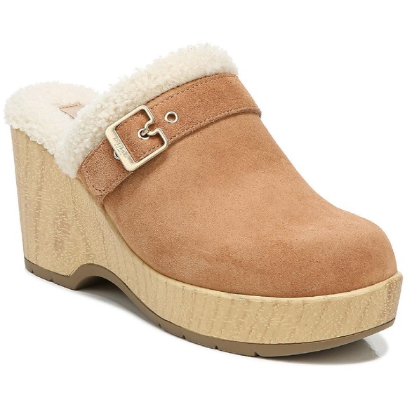 Dr. Scholl's Shoes - DR. SCHOLL'S Pixie Faux Shearling Clogs size 8